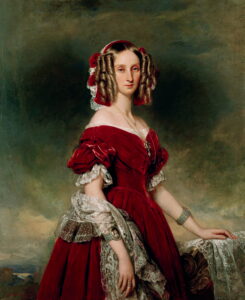 Louise of Orléans (Queen of the Belgians) by Winterhalter,