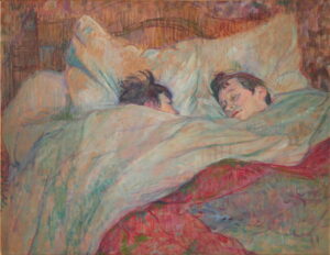 Toulouse Lautrec Le Lit, RF