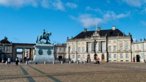 Amalienborg Palace, Copenhagen, Denmark ()