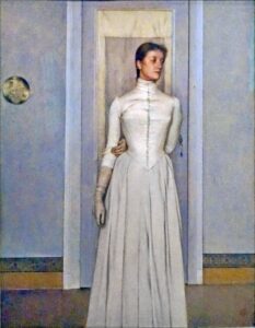Portrait de Marguerite Khnopff de Fernand Khnopff (Petit Palais, Paris) ()