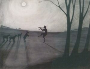 Léon Spilliaert () Faun bij maneschijn